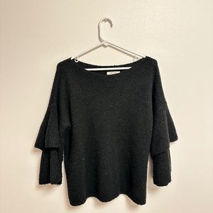 Madewell Tier Sleeve Pullover Sweater, Size SM